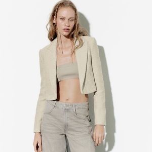 ZARA CROP BLAZER